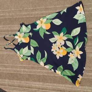Old Navy Summer Lemon Print Girls Dress